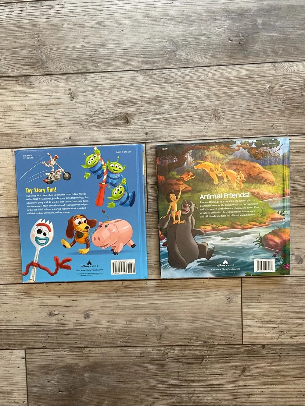 Disney | Disney Pixar Toy Story and Animal Storybook Collection | Set of 2